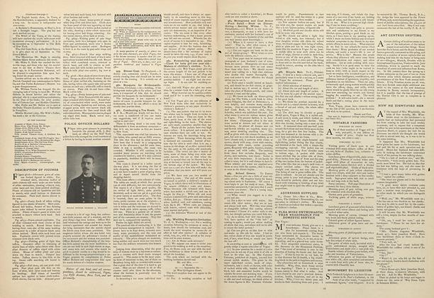 Answers to Correspondents