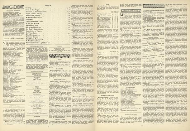 Answers to Correspondents