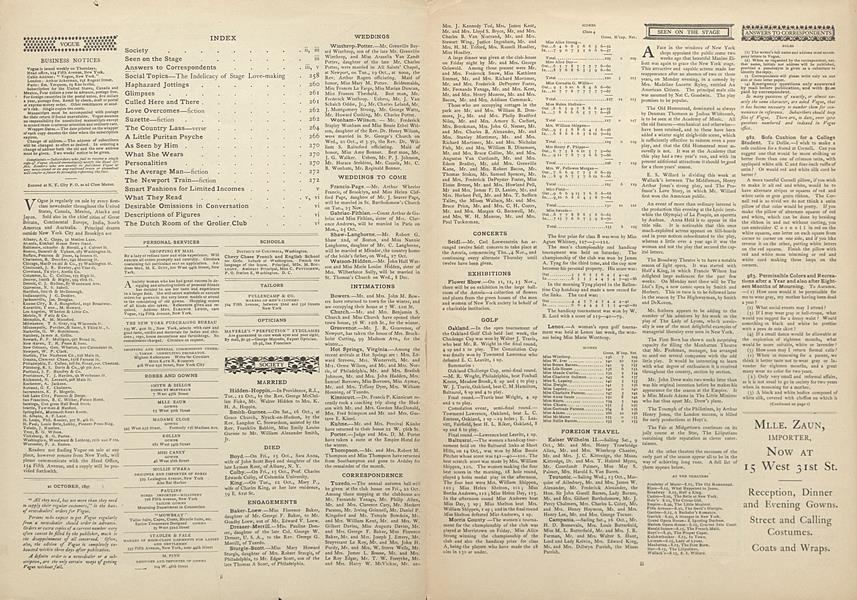 Answers to Correspondents