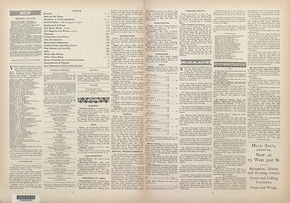 Answers to Correspondents