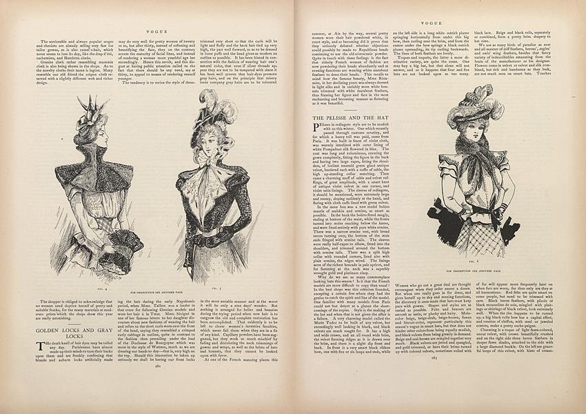 The Pelisse and the Hat