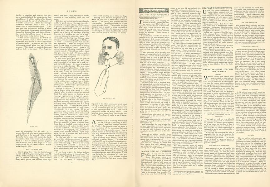 Smart Fashions for Limited Incomes: Lingerie