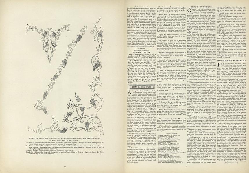 Descriptions of Fashions