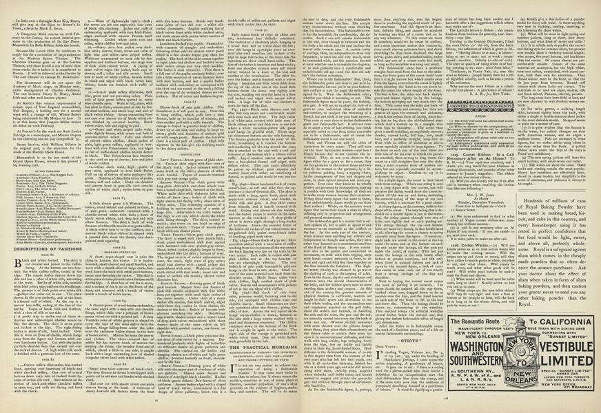 Descriptions of Fashions