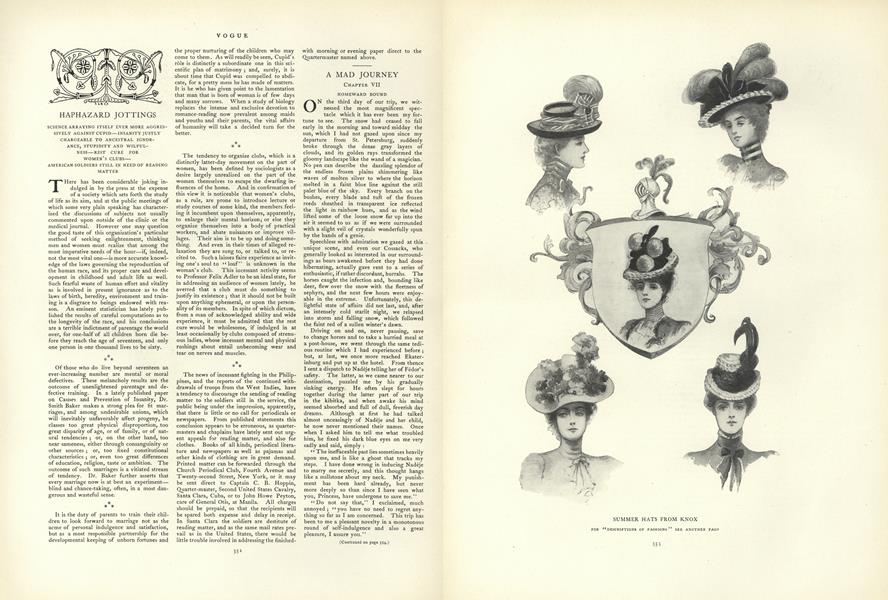 Haphazard Jottings