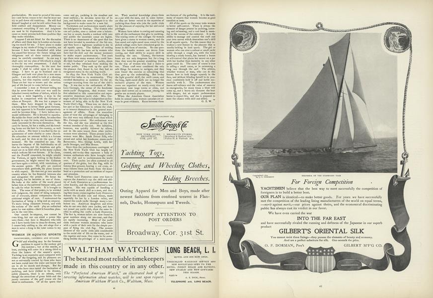 Women in Aquatic Sports
