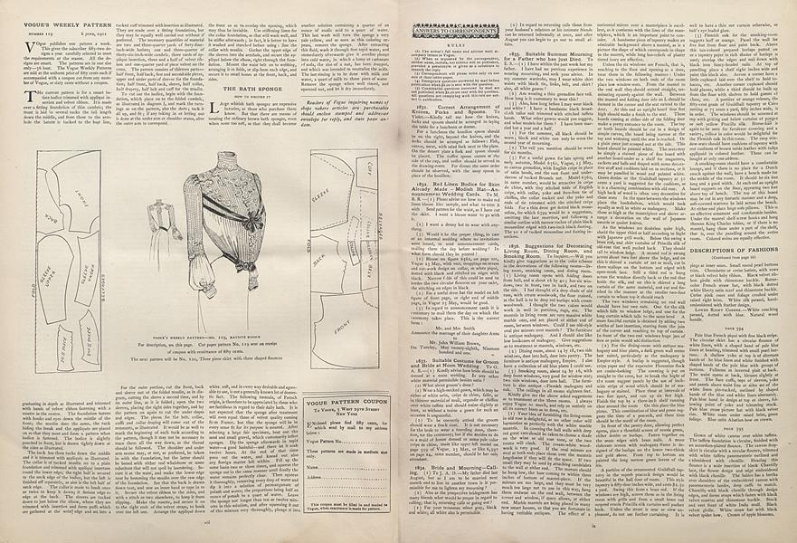 Answers to Correspondents