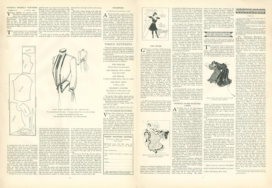 Answers to Correspondents