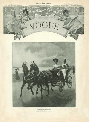 August 22, 1901 | Vogue