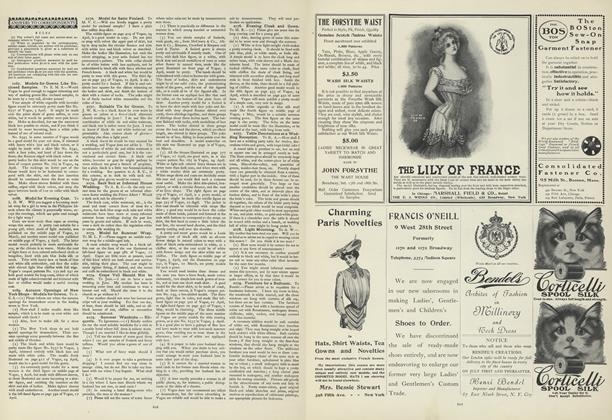 Answers to Correspondents