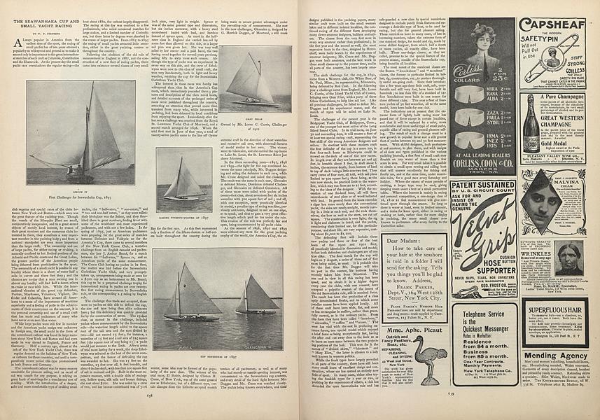 The Seawanhaka Cup and Small Yacht Racing