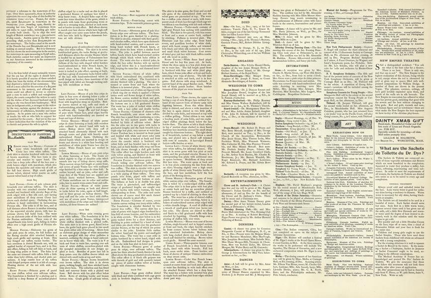 Descriptions of Fashions