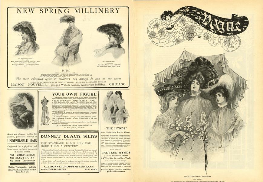 Fascinating Spring Millinery | Vogue | April 7, 1904