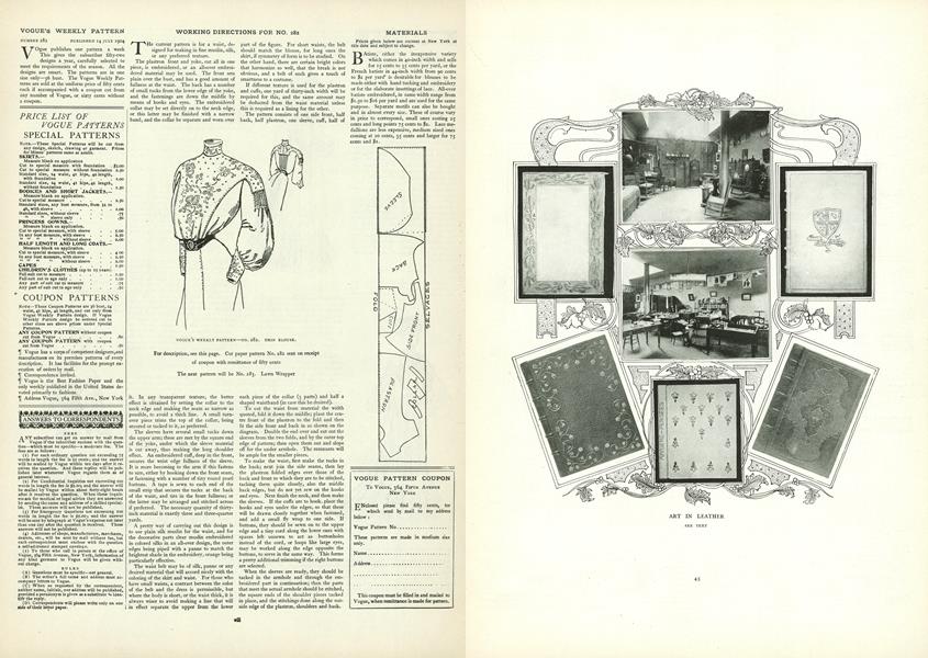 Materials | Vogue | July 14, 1904