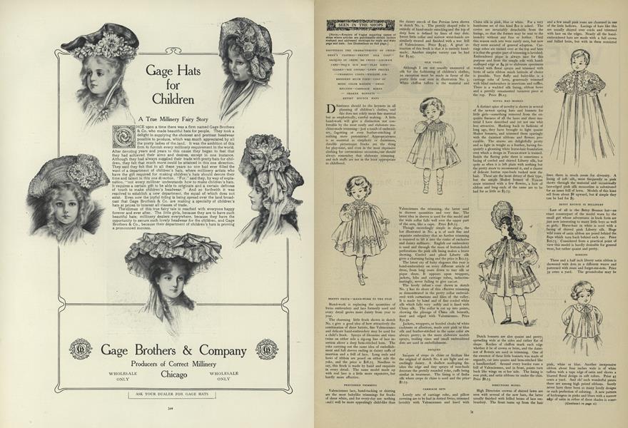 Daintiness the Characteristic of Children's Clothes