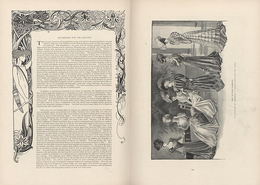 Eye-Openers for the Asiatics