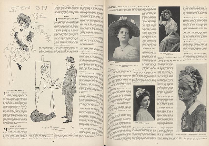 Lucille La Verne/Maud White...