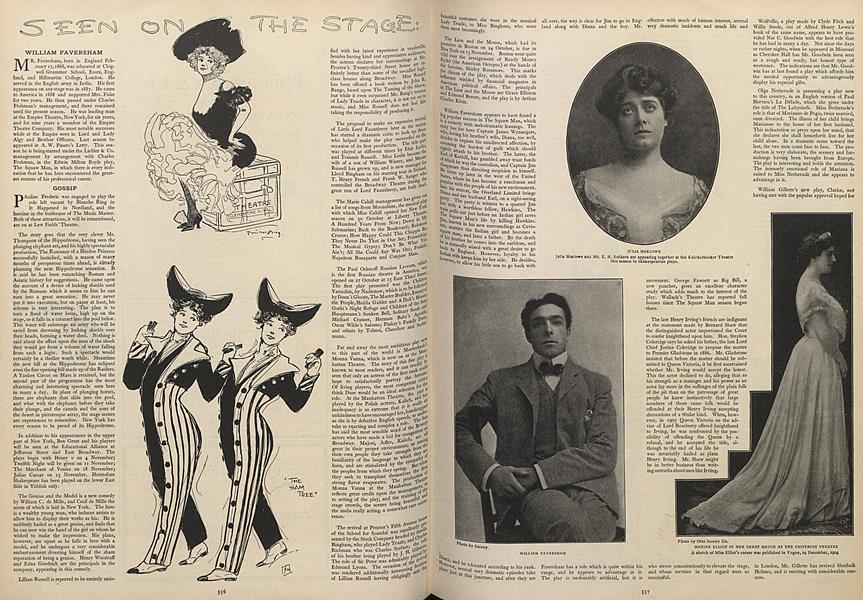 William Faversham/Gossip...