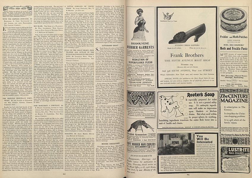 With the Empress Dowager