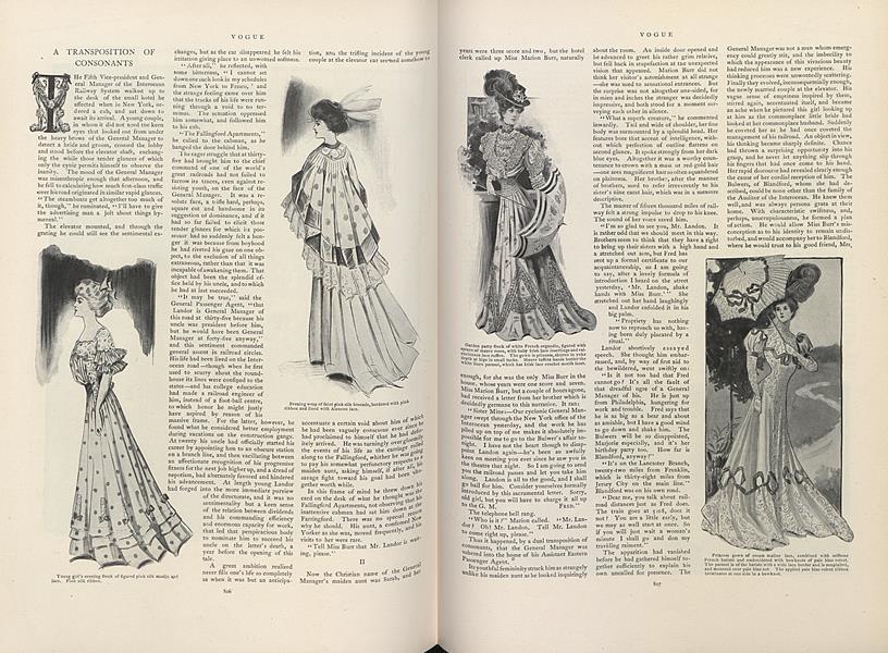 A Transposition of Consonants