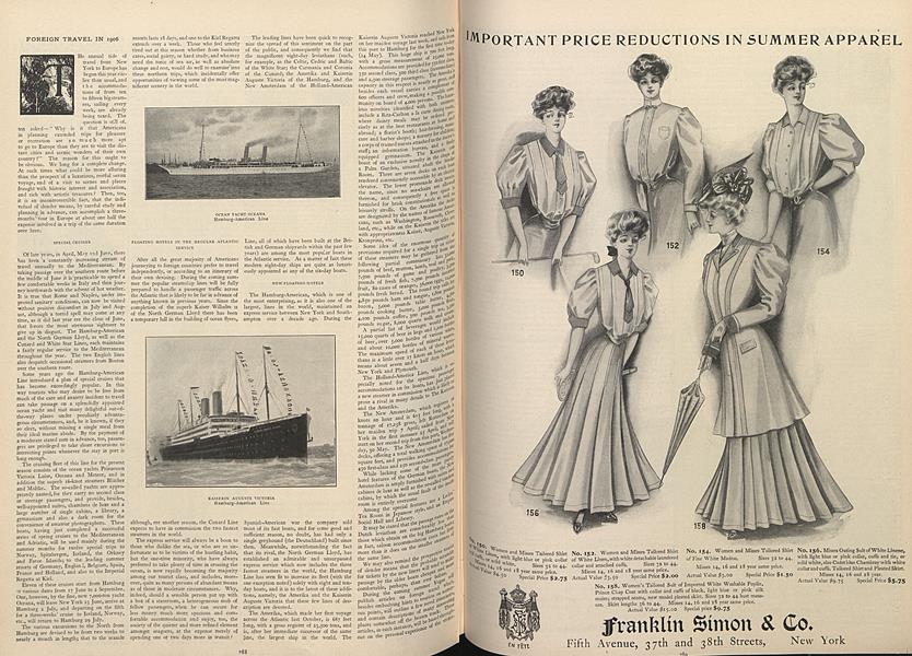 Foreign Travel in 1906