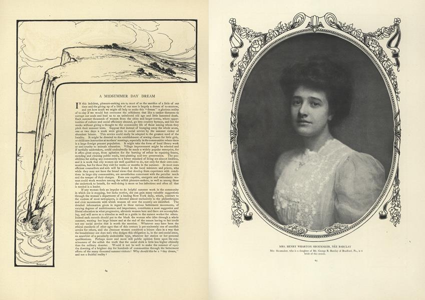 A Midsummer Day Dream