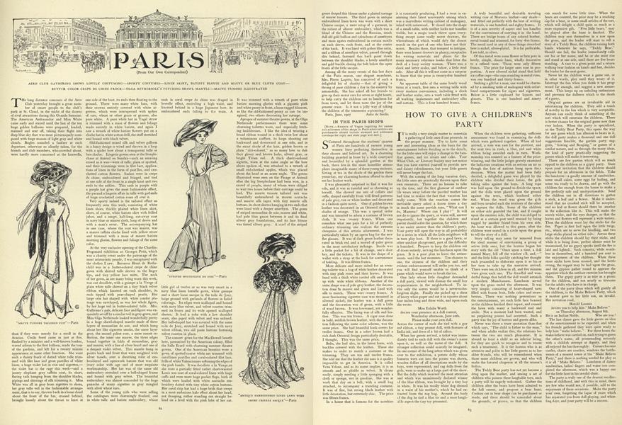 How to Give a Children's Party