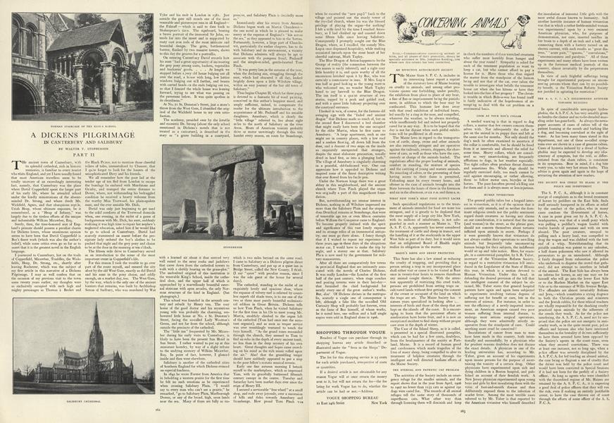 A Dickens Pilgrimage: In Canterbury and Salisbury