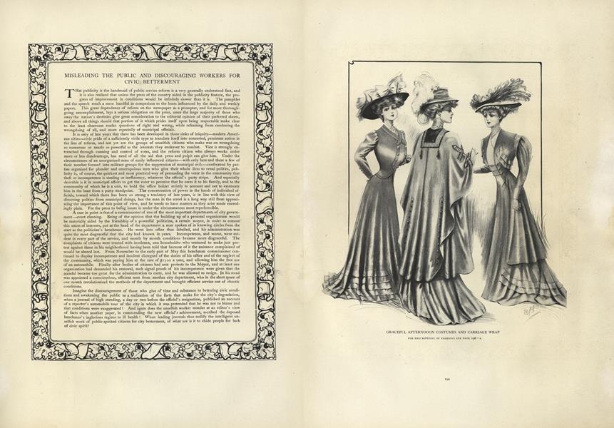 Misleading the Public and Discouraging Workers for Civic Betterment