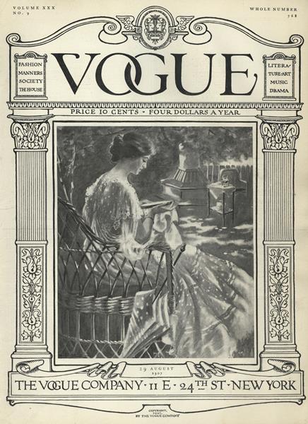 Issue: - August 29 1907 | Vogue