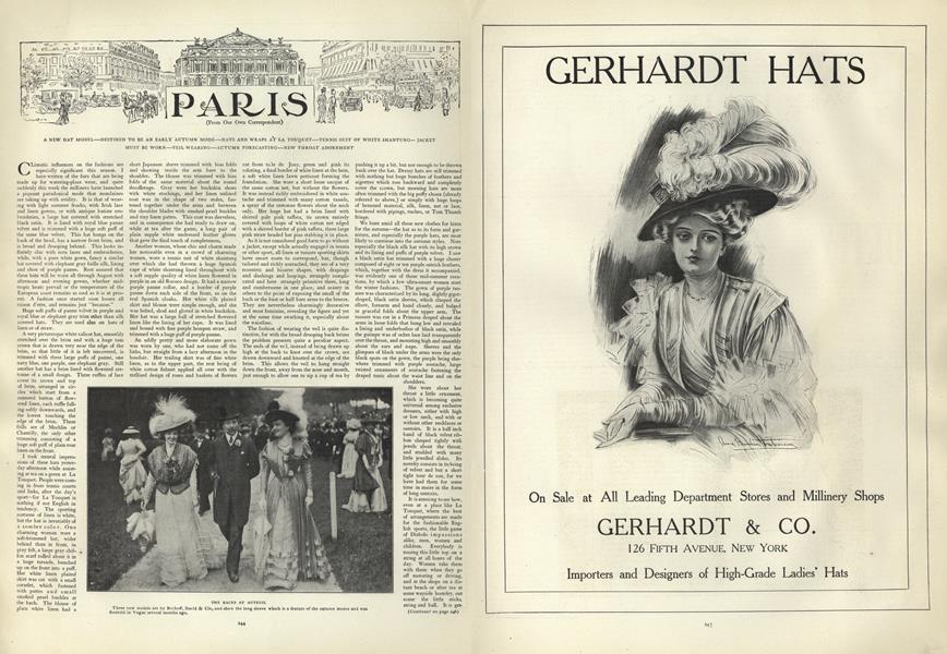 Paris (From Our Own Correspondent)