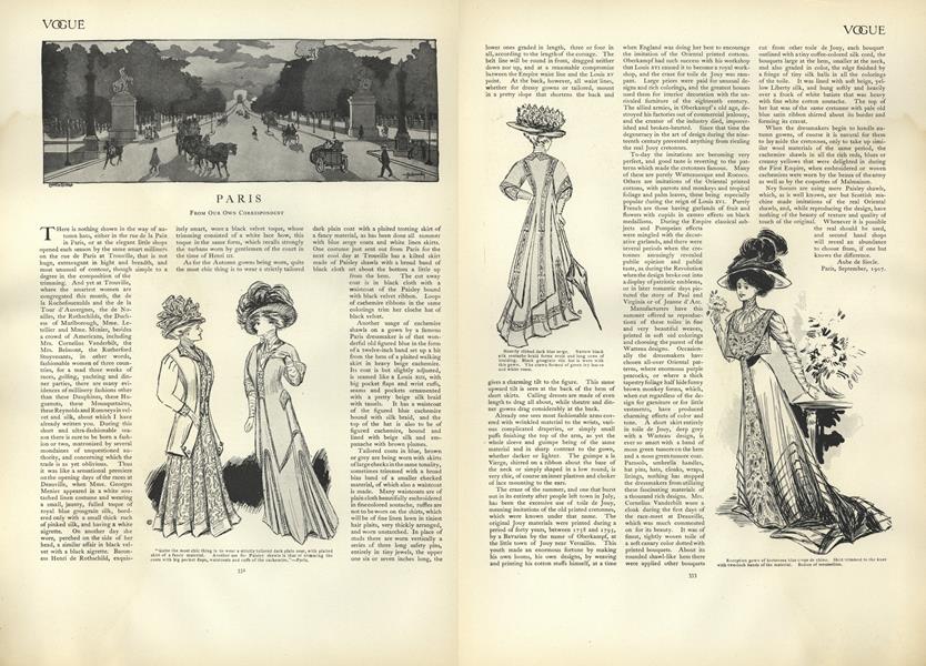 Paris (From Our Own Correspondent)