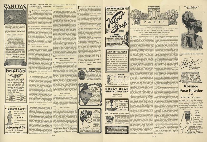 Paris (From Our Own Correspondent)