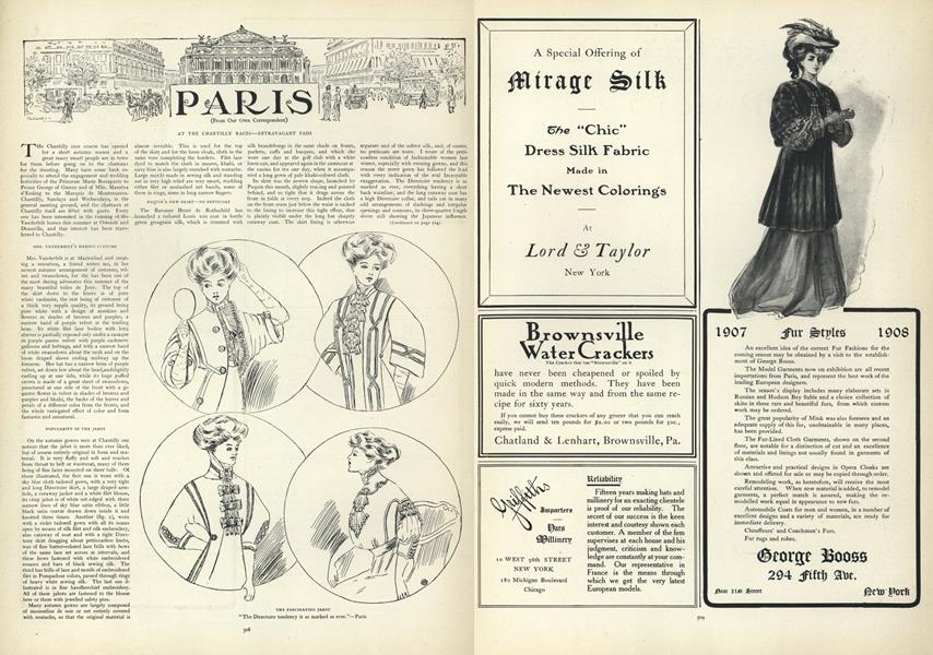 Paris Vogue OCTOBER 10, 1907
