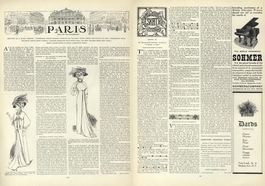 Paris (From Our Own Correspondent)