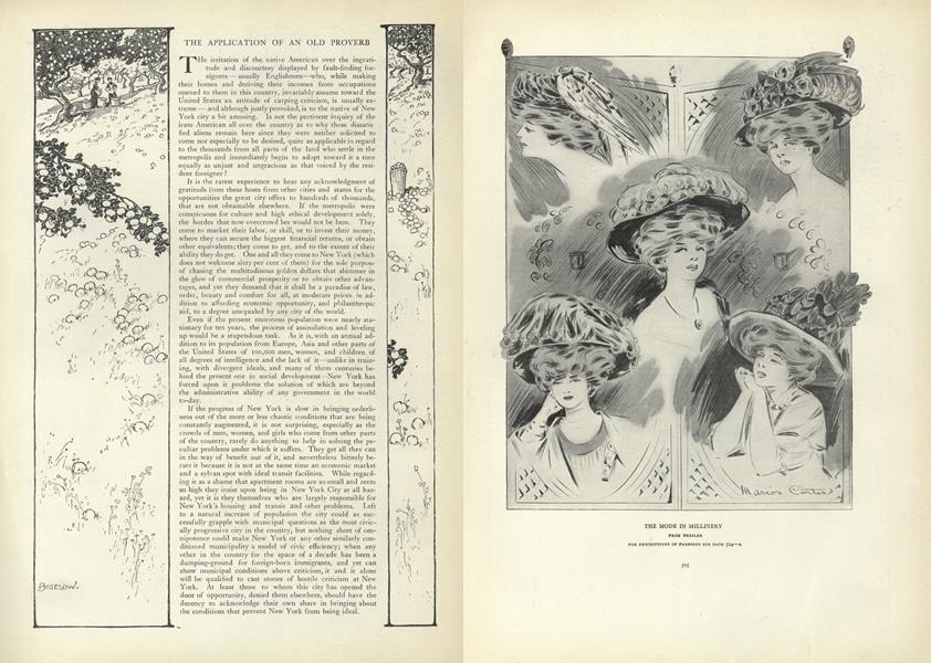 The Application of an Old Proverb