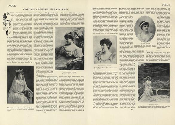 Coronets Behind the Counter