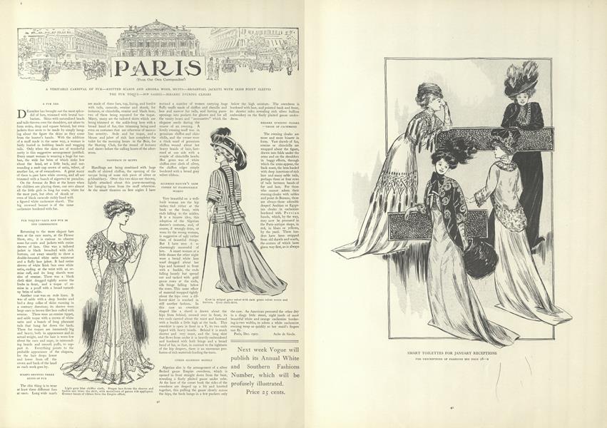 Paris (From Our Own Correspondent)