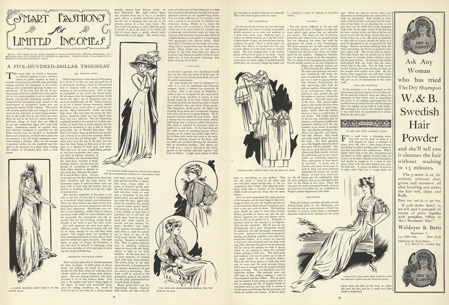 Smart Fashions for Limited Incomes