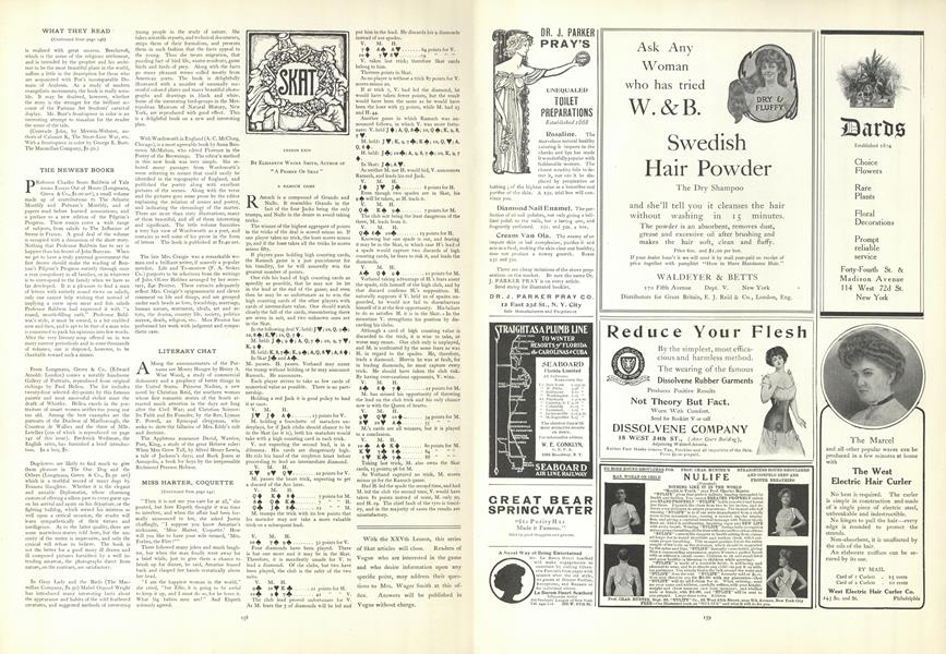 Skat Lesson XXIV Vogue January 30 1908