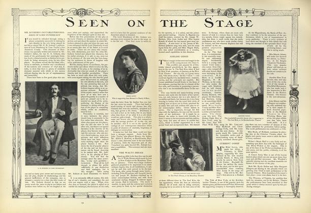 Mr. Sothern's Notable Performance of Lord Dundreary