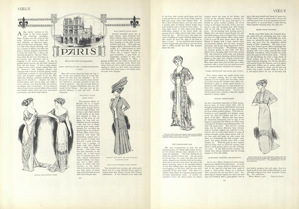 Paris (From Our Own Correspondent)