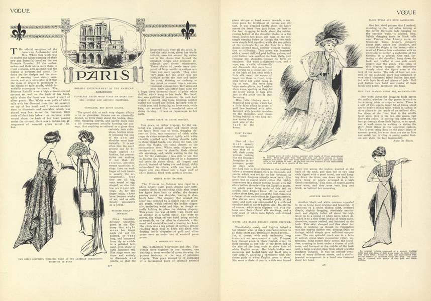 Paris (From Our Own Correspondent)