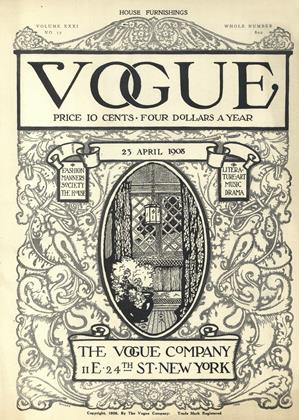 April 23, 1908 | Vogue