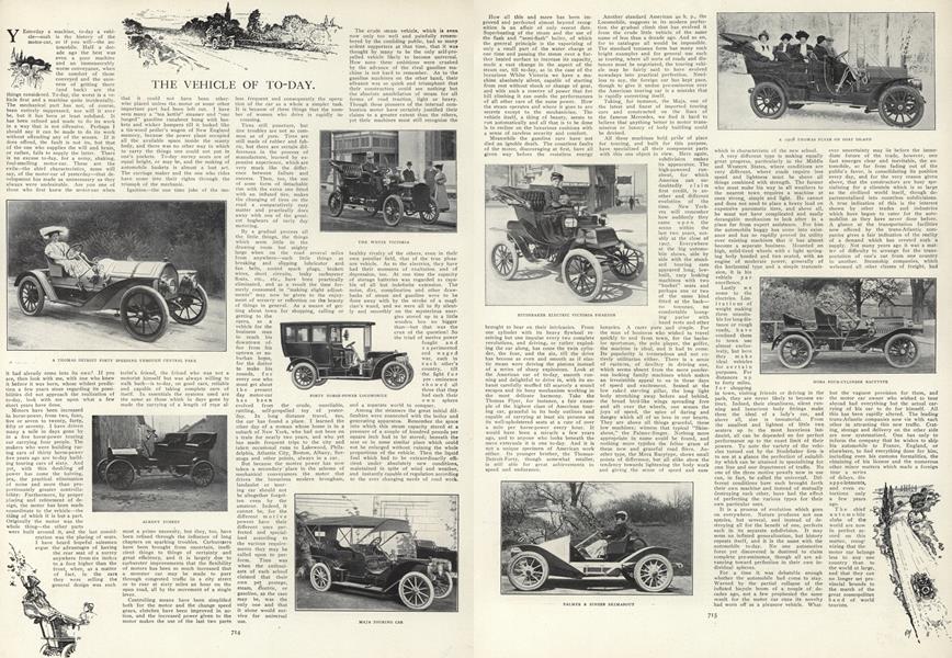 The Vehicle of To-Day