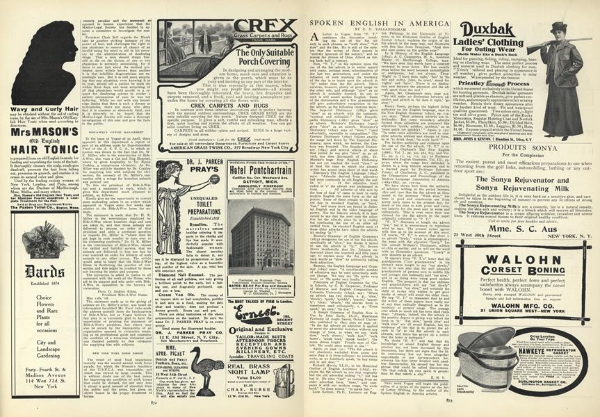 Spoken English in America