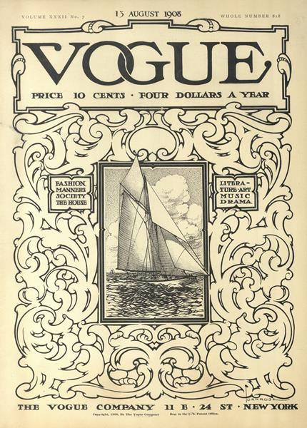 Issue: - August 13 1908 | Vogue