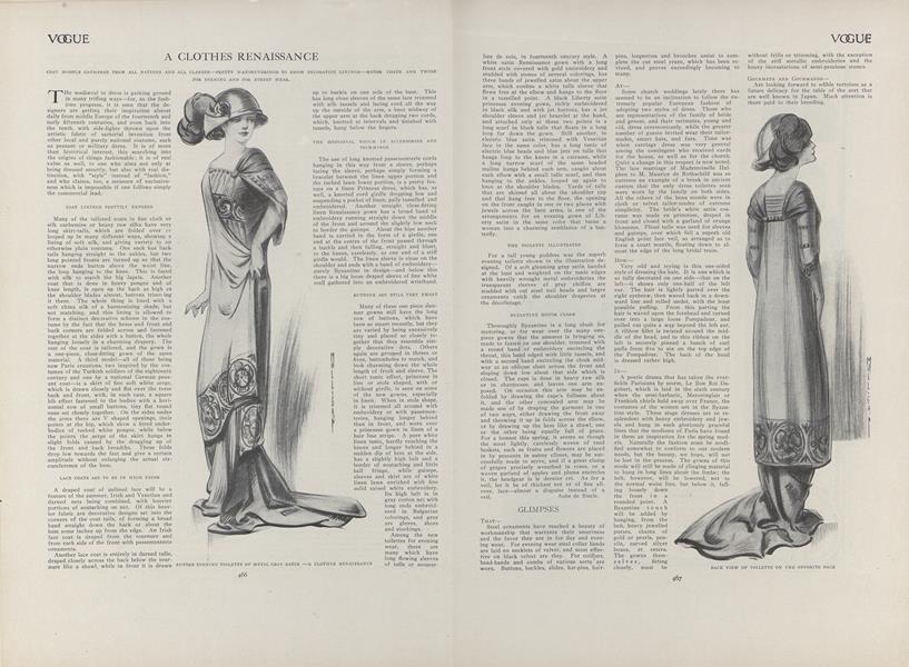 A Clothes Renaissance