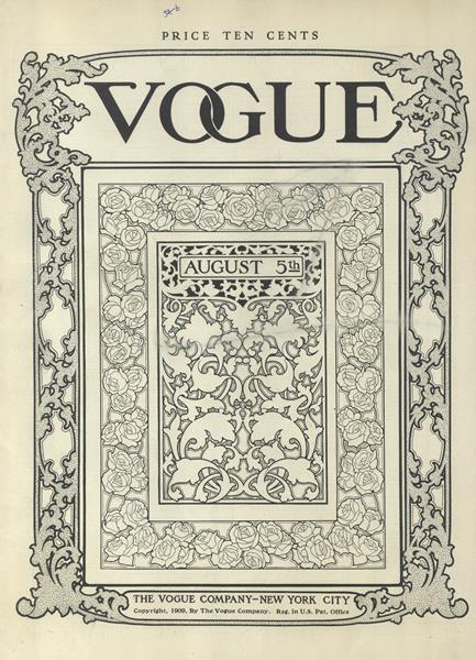Issue: - August 5 1909 | Vogue