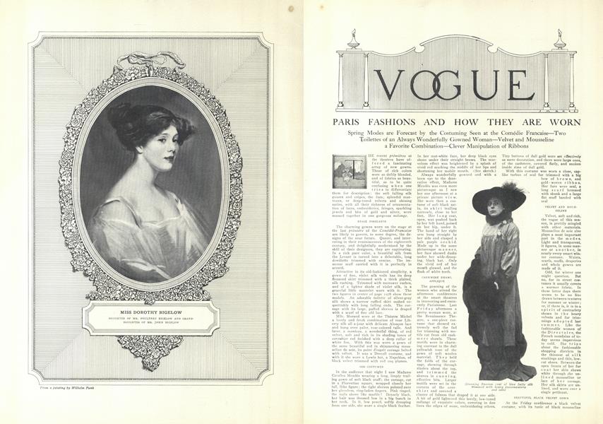 Paris Fashions and How They are Worn